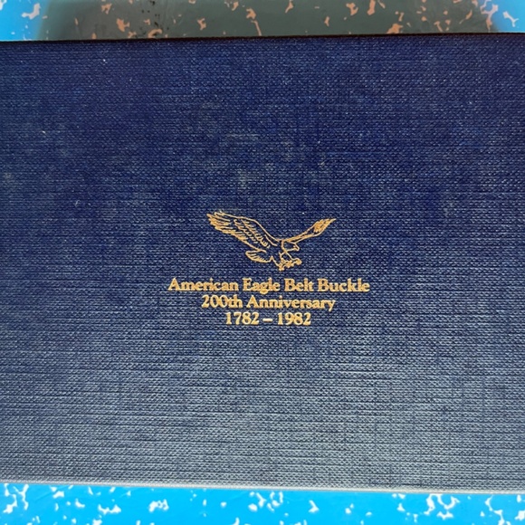 Belt buckle American Eagle 200th Anniversary - Picture 3 of 5